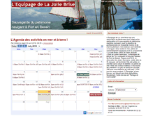 Tablet Screenshot of lajoliebrise.com